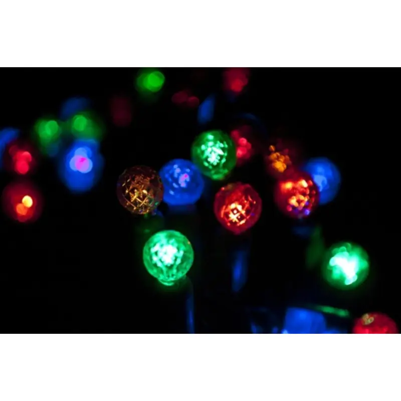 Seasonal Source - 34617R-B - 70 G12 Multi Color String Lights, 4" Spacing