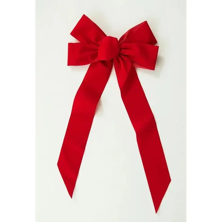 Seasonal Source - BOW-2239-W - 22" x 39" Red Velvet Deluxe