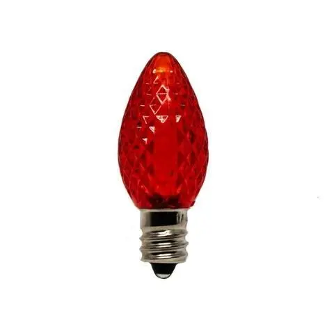Seasonal Source - LED-C7-RED-SMD - C7 Red LED SMD Bulbs, Pack of 25