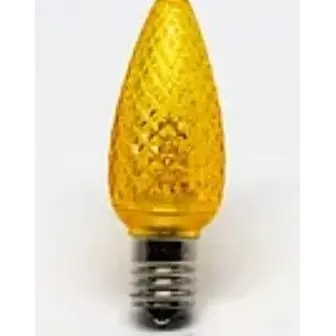 Seasonal Source - LED-C9-YEL-DURA - C9 Durabright SMD Yellow Bulb 25 ea.