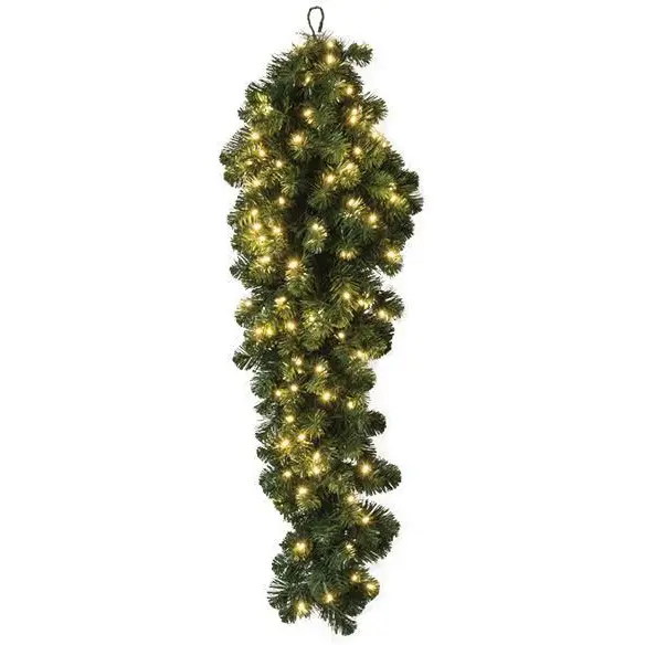 Seasonal Source - LED-TEAR-60-H - Pre-lit 60" Teardrop LED Garland