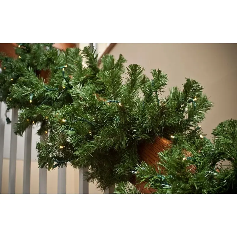 Seasonal Source - LEDGAR-4514-H - 4.5 Feet x 14" Pre-Lit Garland with