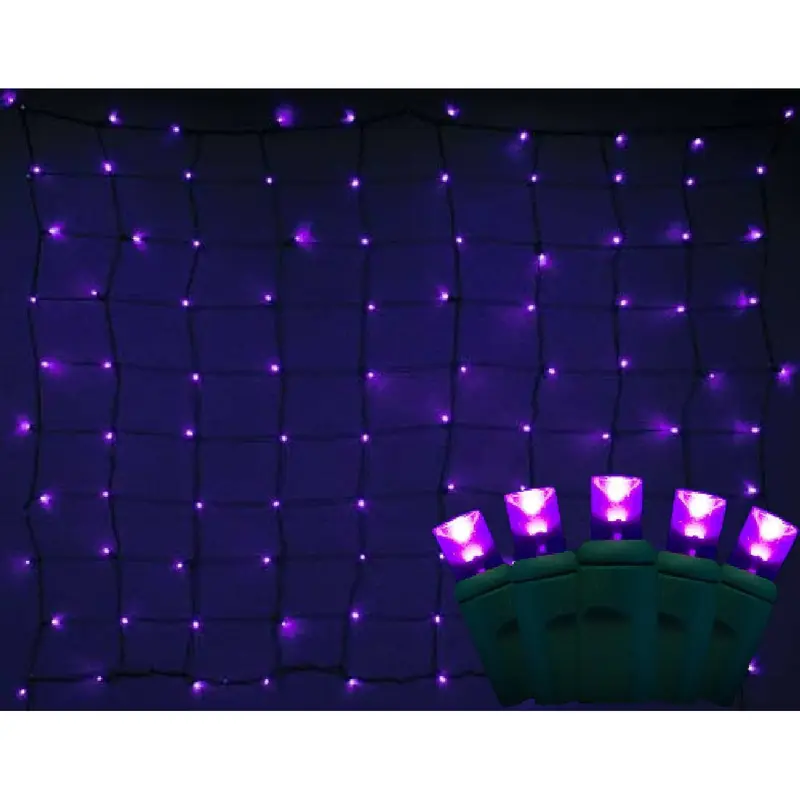 Seasonal Source - LEDNET-PUR - LED 4 x 6 ft Purple Net Lighting