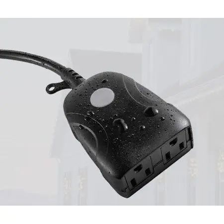 Seasonal Source - TIME-700 - Outdoor WIFI Timer with 2 outlets