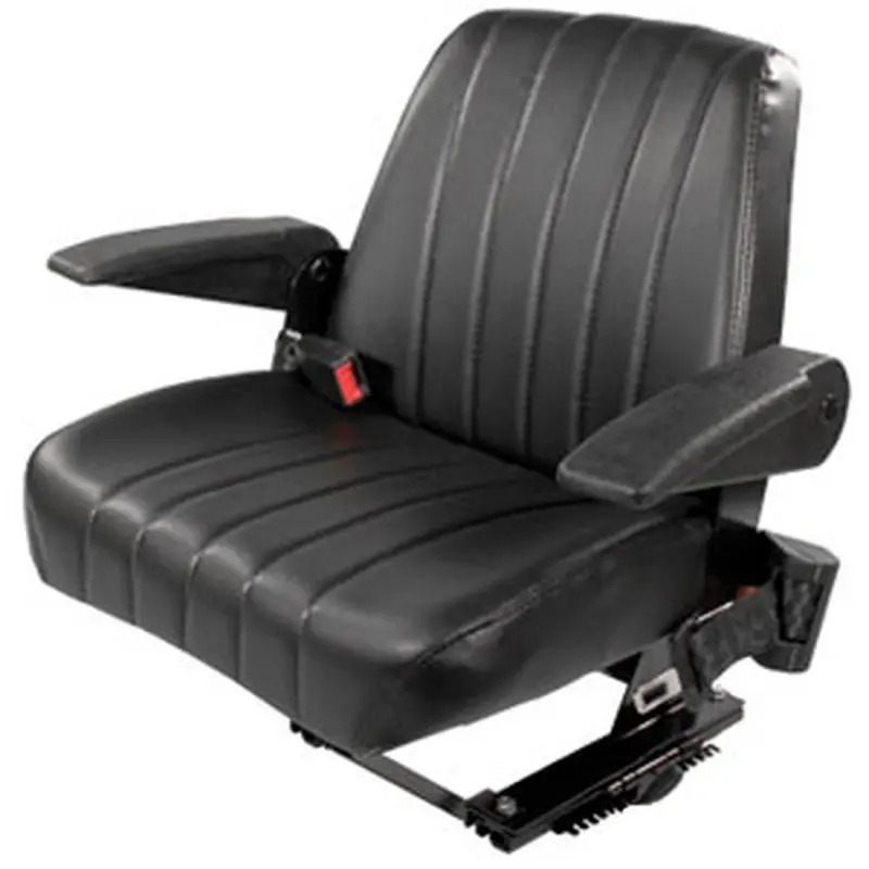 Seat Assembly Vinyl Black Fits Kubota M5700 M9000 M5400 M8200 M4900 M4030 M6800