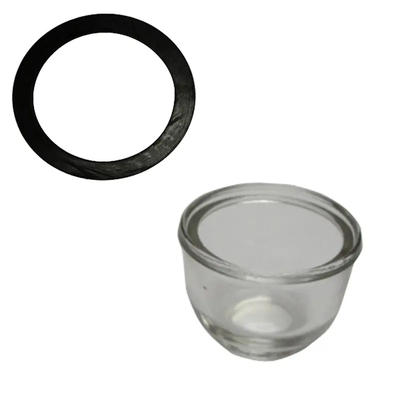 Sediment Bowl & Sediment Bowl Gasket (Rubber-Vinyl) Fits Ford/New Holland