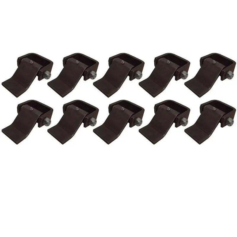 Set of 10 Heavy Duty Door Hinge Dump Trailer Truck Trailer Strap Style Greaseable Cargo