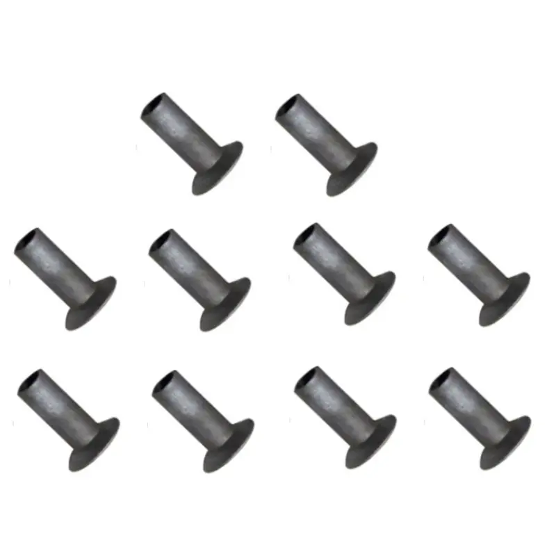 Set of 10 Universal Brake Pad Rivets Fits Most Tractor Brands D1761R