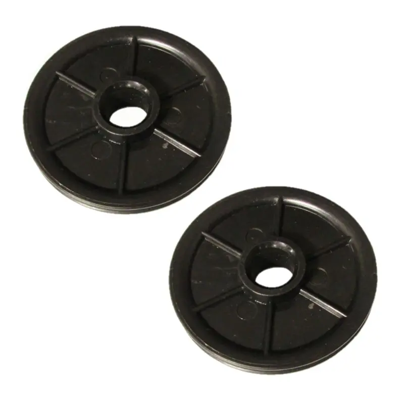 Set of 2 Fits Chamberlain Fits Craftsman LiftMaster Square Rail Idler Pulleys K144C0056