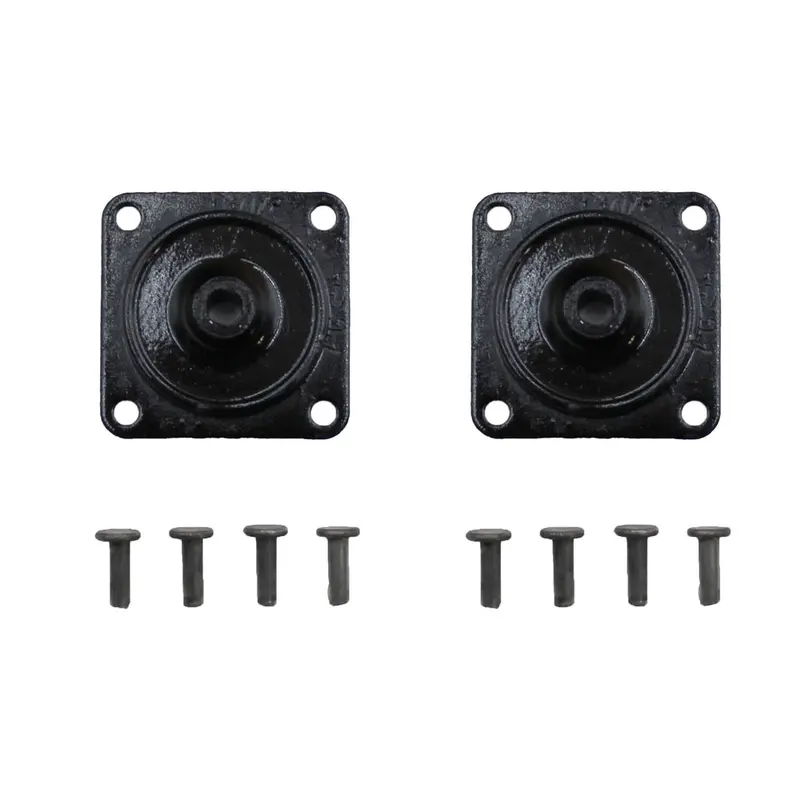 Set Of 2 Radiator Mount Pad Fits John Deere 320, 330, 420, 430, 435, 440