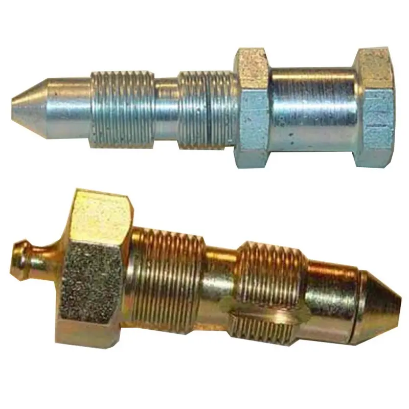 Set Of 2 Track Adjuster Relief Valves & 2 Grease Check Fittings Fits Models 2S5925 2S5925-A 2S5926 2S5926-A
