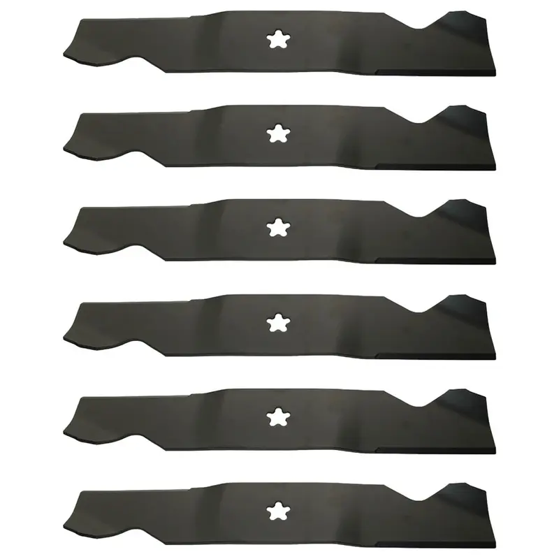 Set of (6) 18 1/2" Lawn Mower Blades Fits AYP/Fits Husqvarna 532187256 594892901