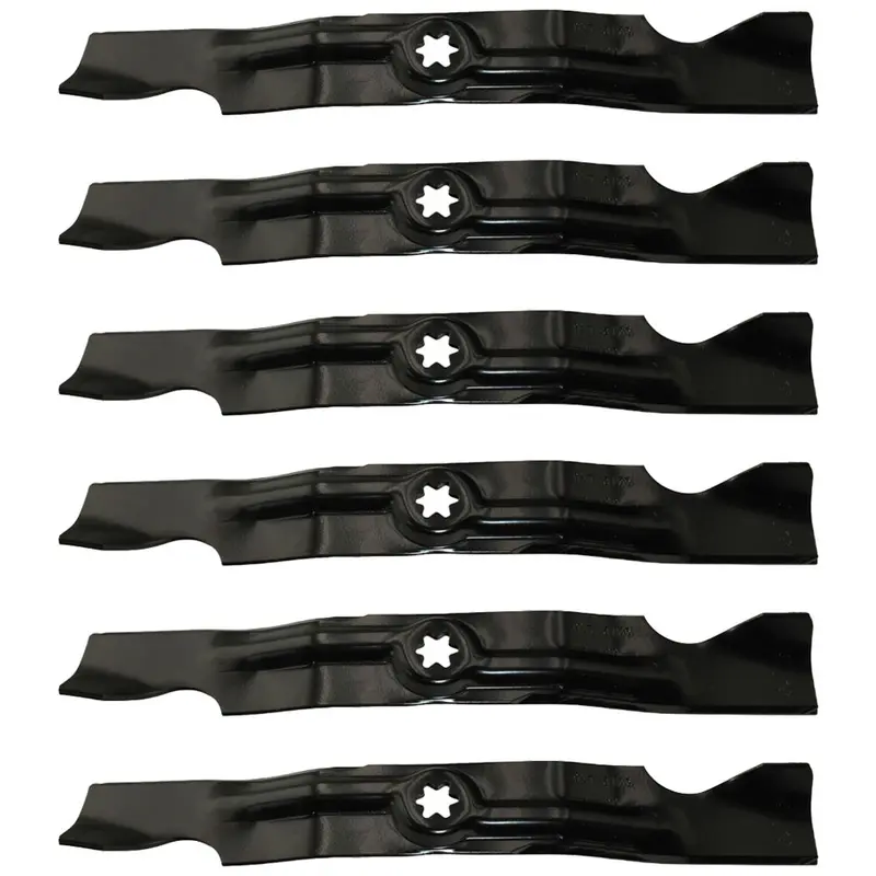 Set of (6) Blades fits 942-04053C Fits Cub Cadet 50" RZT Deck Zero-Turn MTD Troy Bilt