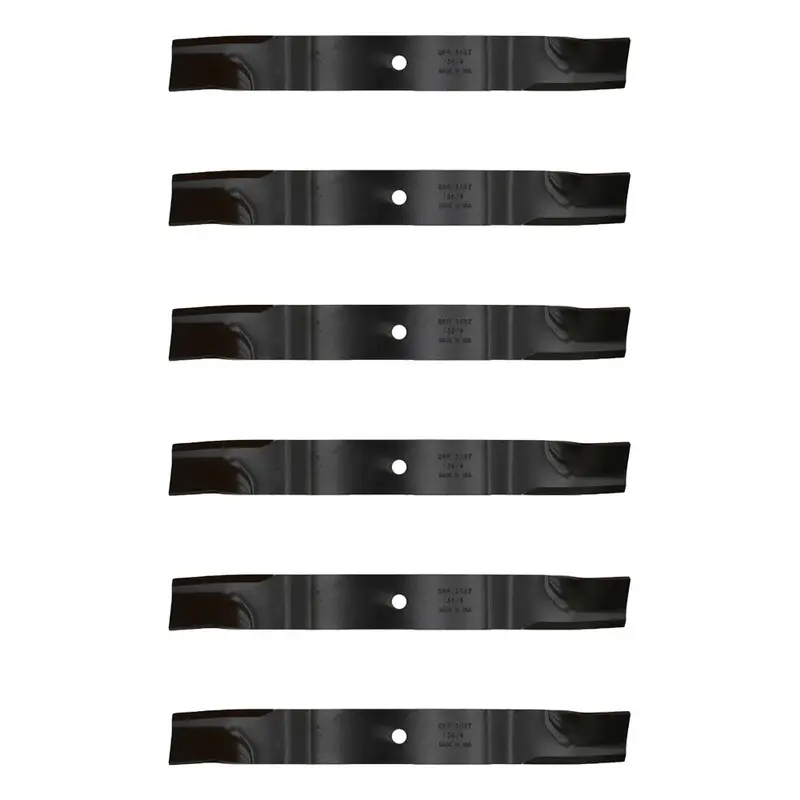 Set of (6) Mower Blades Fits Gravely Fits Exmark Fits Toro Fits Ariens 60" Cut