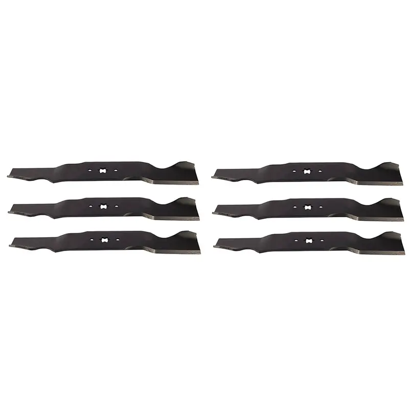 Set Of 6 Mower Blades for MTD 54" RZT54 742-0677 942-0677 742-0677A 942-0677A
