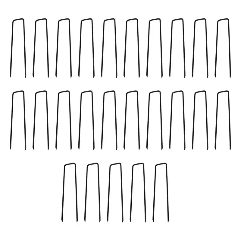 Set of Twenty Five New 5 3/4" Square Top Landscape Staples