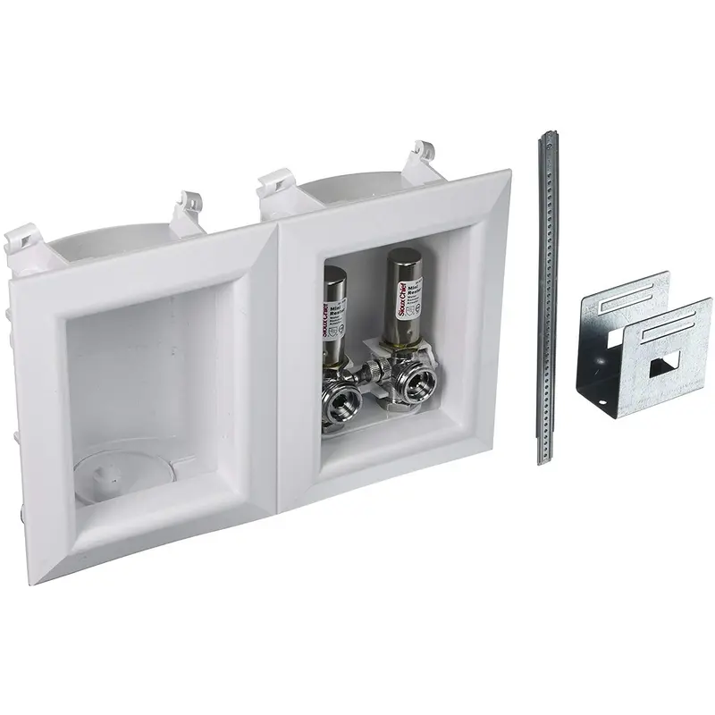 Sioux Chief - 696-2313XF - Washing Machine Outlet Ox Box- With 1/2 Inch Pex Crimp Connections-With Hammer Arrestors