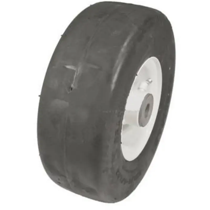 Solid Tire Wheel Assembly (White) Fits Woods Replaces 175-515
