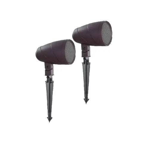 Sound by Vista - SBV-0-2 Two (2) 4" Speakers and two (2) ground-stakes