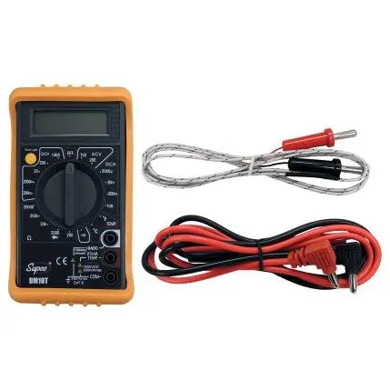Supco DM10T--ECONOMY DIG MULTIMETER W/ TEMP