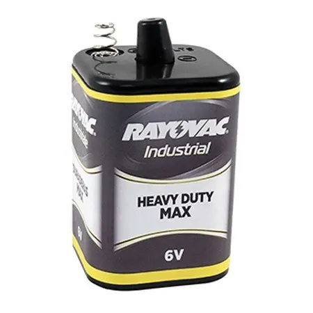 T Christy - 6V-HDM - 6-Volt Spring Terminal Lantern Battery