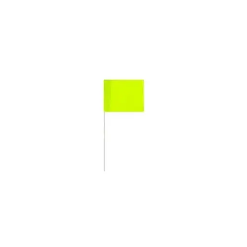 T. Christy - MF2145-FL - LIME GREEN Marking Flags