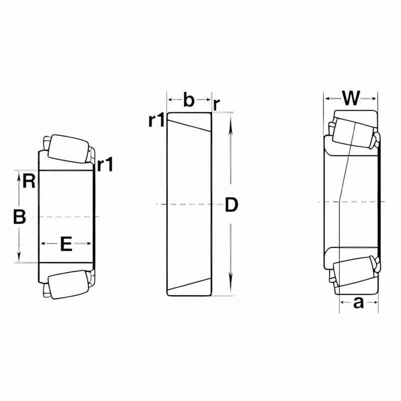 Tapered Bearing Cup Fits Ford/New Holland Replaces 8A1201A
