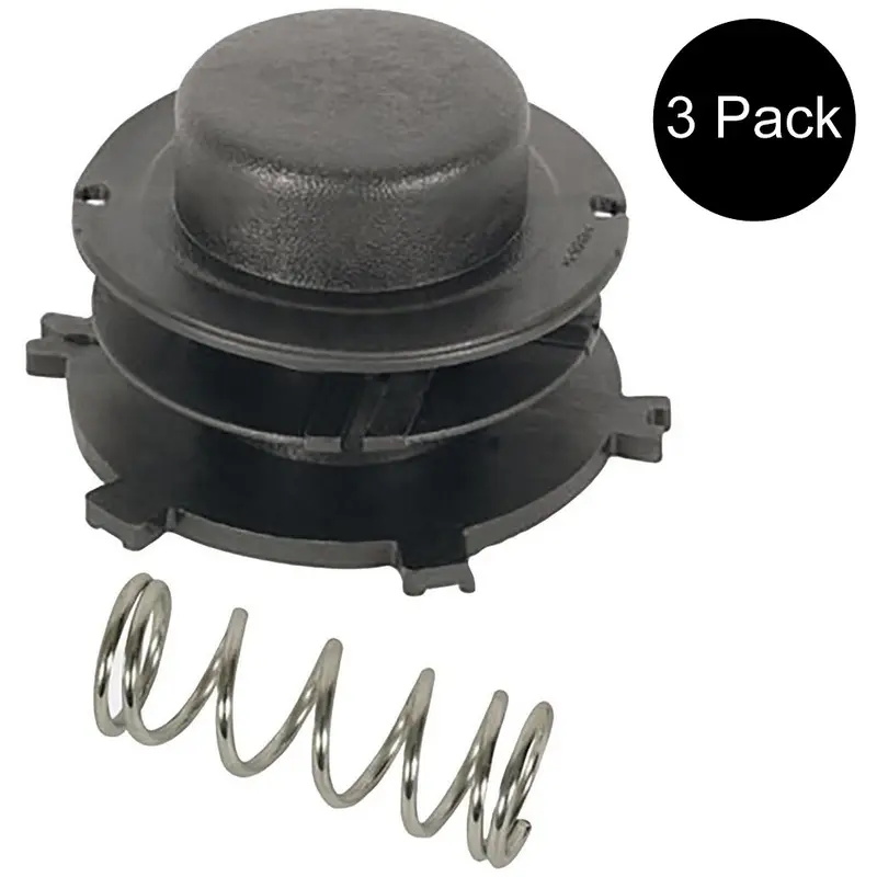 Three (3) Trimmer Head Spools & Springs Sets Fits Stihl w/ 25-2 Trimmer Head