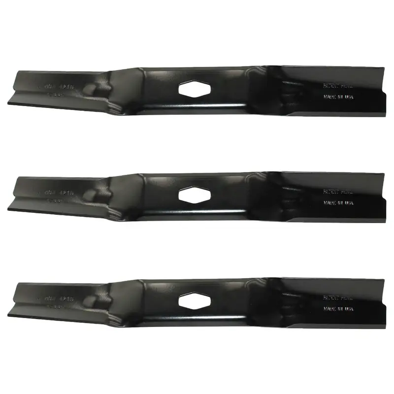 Three Mower Blades 17225 for 54" Cutting Deck 742P05086-L Fits MTD 17ARFACW093