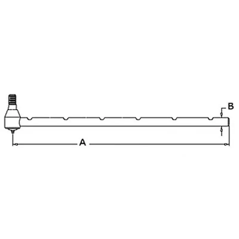 Tie Rod Fits Allis Chalmers Replaces 5109530
