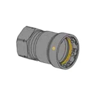 Titan Press TPFA0034G 3/4 in. P x FPT Female Adapter, HNBR Gas, Carbon Steel