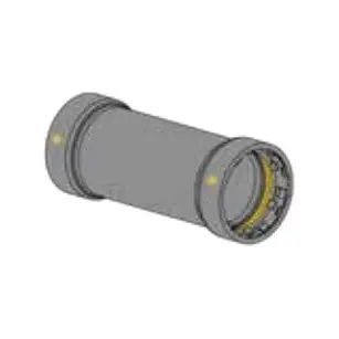 Titan Press TPXL0114G 1-1/4 in. P x P Extended No-Stop Coupling, HNBR Gas, Carbon Steel