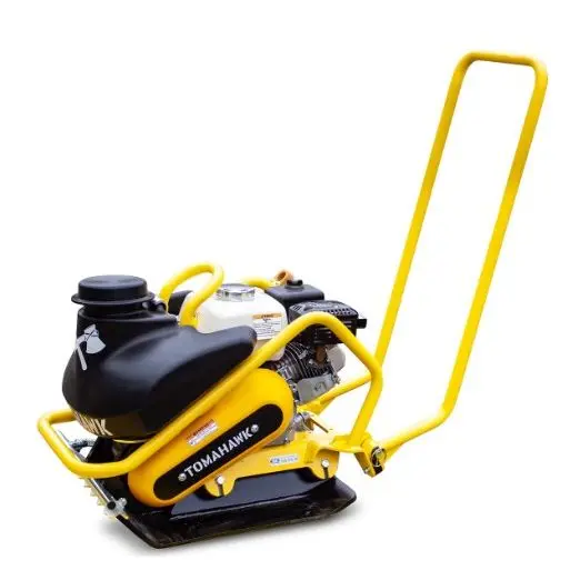 Tomahawk 5.5 HP Honda Vibratory Plate Compactor Tamper with GX160 Engine with 3.5 Gallon Water Tank - TPC90H