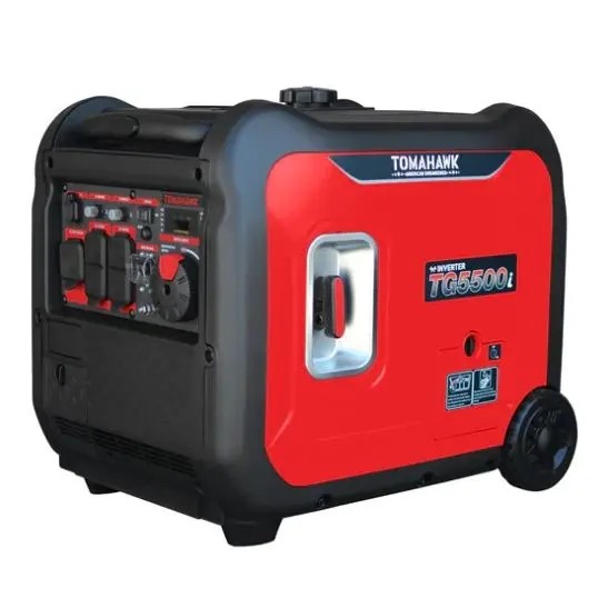Tomahawk 5500 MaxWatt Inverter Gas Power Portable Generator - TG5500i