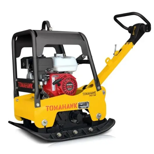 Tomahawk 6.5 HP Honda Vibratory Reversible Plate Compactor Tamper with GX200 Engine 375 lbs - TPC170H