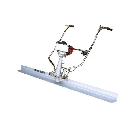 Tomahawk 6ft Magnesium Aluminum Concrete Power Screed Board and 1.8HP Honda GX35 Engine - TVSA-H + TSB6-P