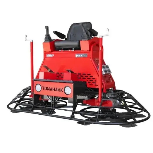 Tomahawk 8 Foot Ride-On Concrete Power Trowel with 35HP Vanguard Engine- TRT46V