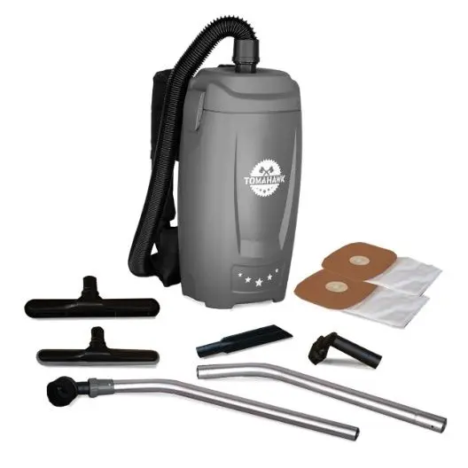 Tomahawk Electric Backpack Vacuum 6 qt - TVAC6PLUS