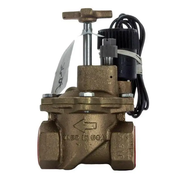 Toro - 220-27-04 - 220 Brass Globe Valve, 1" NPT, Pressure Reg., w/ Spike Guard™ Solenoid