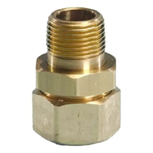 TracPipe - FGP-FST-375N - AutoFlare Straight 3/8" x 3/8 NPT