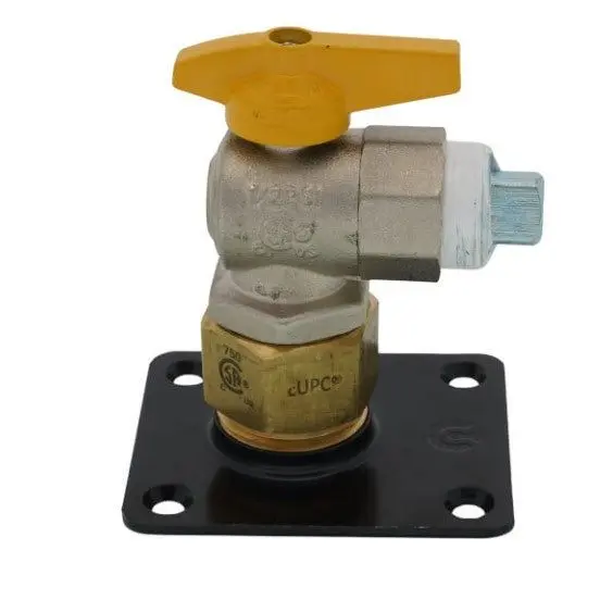 TracPipe - FGP-RF90V-500 - AutoFlare 90 Degree Steel Flange Valve 1/2"