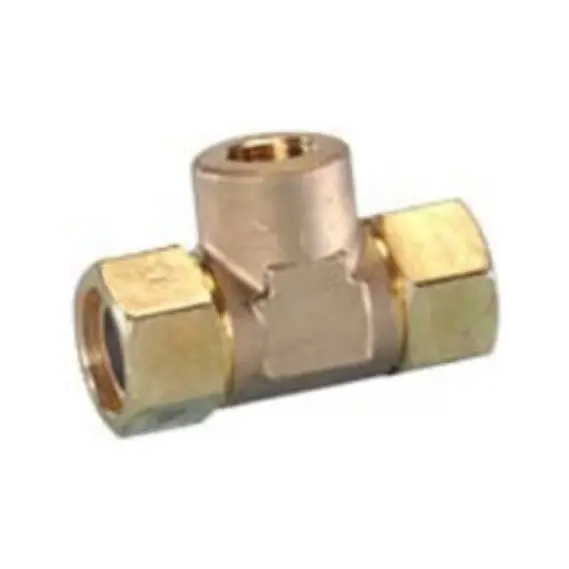 TracPipe - FGP-T500-500 - AutoFlare Tee - Female 1/2"