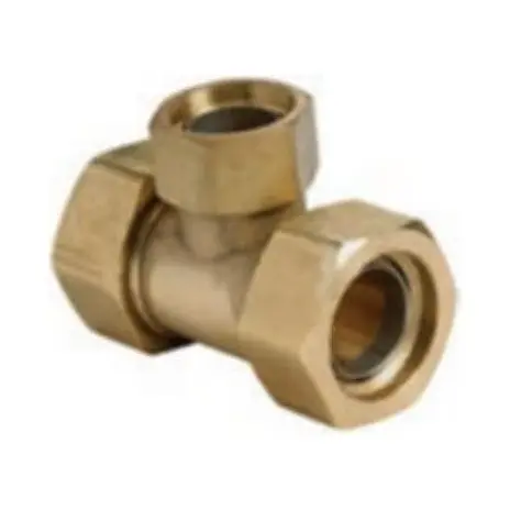 TracPipe - FGP-TF1250-T500 - AutoFlare Tee-Reducer 1 1/4 "x 1 1/4"x 1/2"