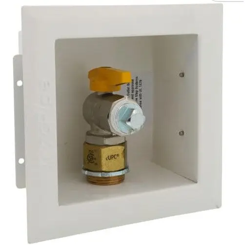 TracPipe - FGP-WBTM-750 - AutoFlare Metal Wallbox w/valve 3/4"