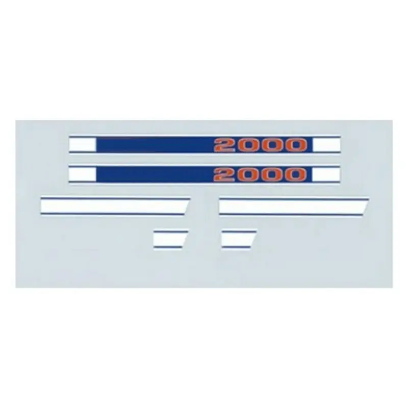 Tractor Hood decal set to Fits Ford 20001968 up 3 cyl
