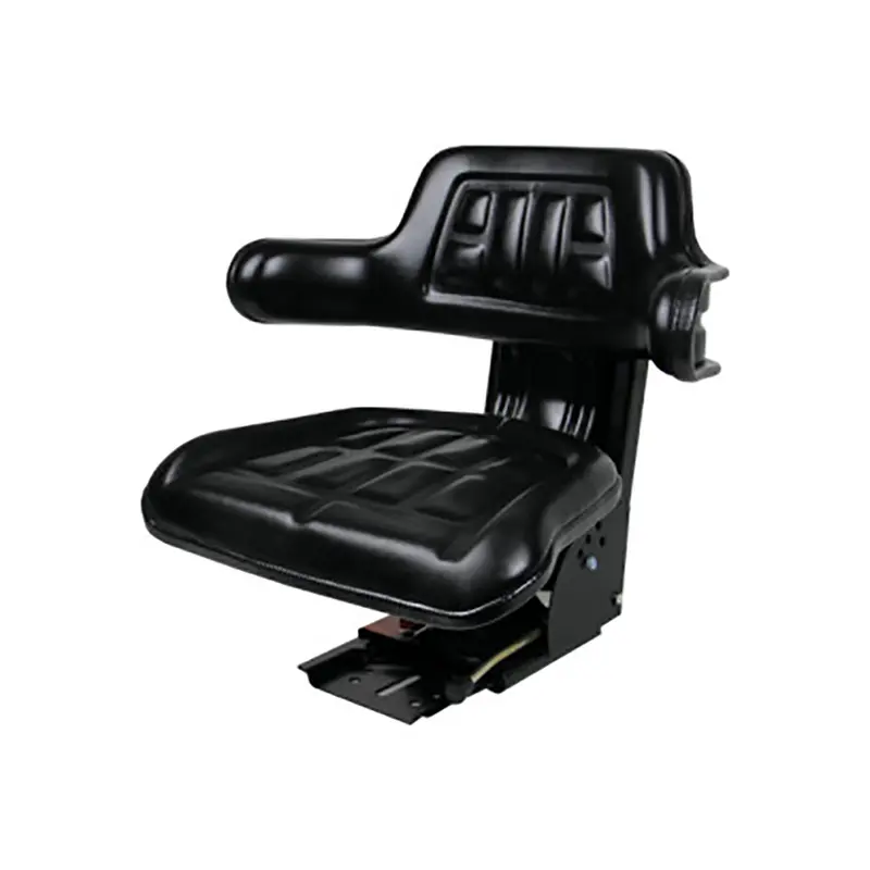 Tractor Seat Black Waffle Farm Tractors Universal Fit Spring Suspension