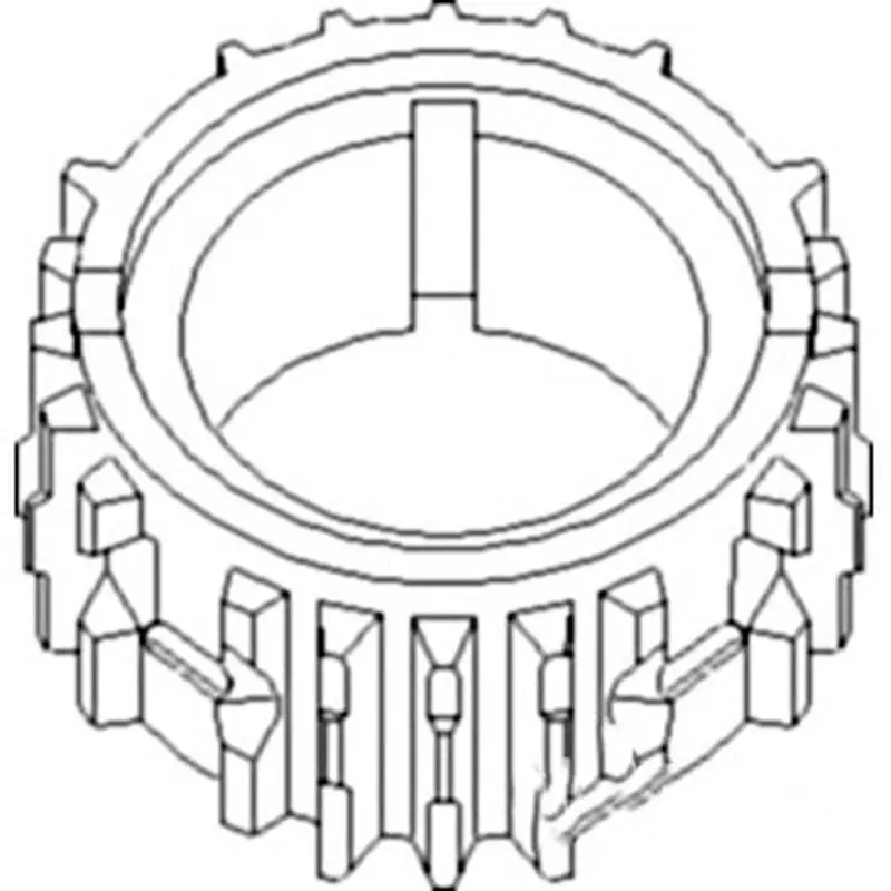 Transmission Drive Shaft Gear Fits John Deere Replaces R33382