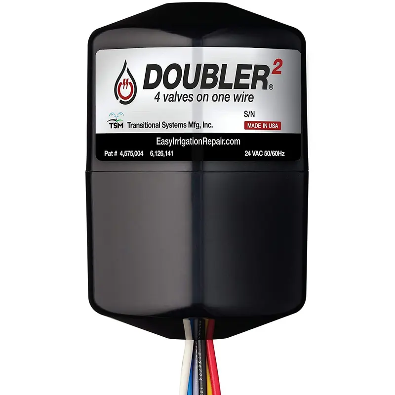 TSM, Inc. - DOUBLER2 - 4 Valves on One Wire / Expand or Repair Your Irrigation System with Ease