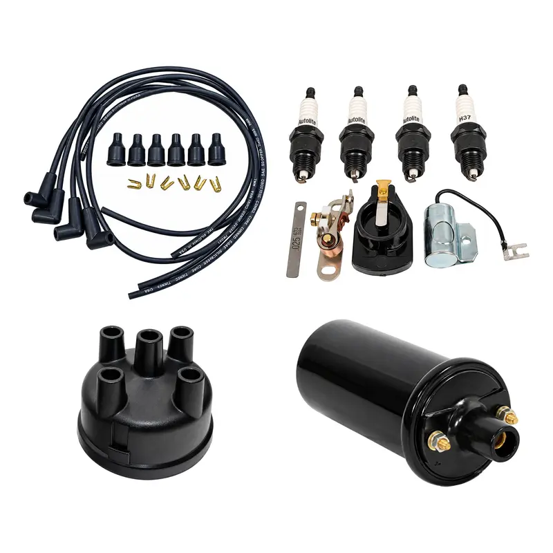 TUNE UP KIT Fits Ford 8N TRACTOR SIDE MOUNT DISTRIBUTOR IGNITION KIT W/ 12V COIL