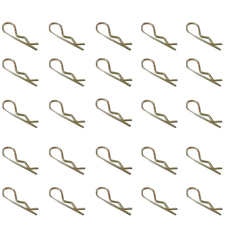 Twenty Five Hair Pin Clips 3/32" OD 1-3/16" L